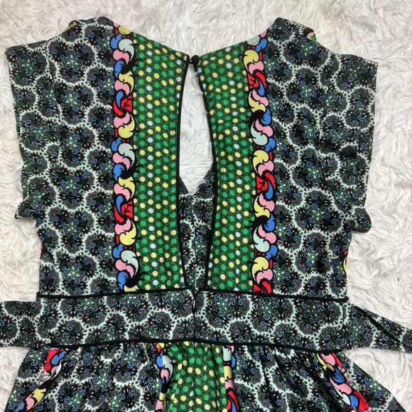 Alice Through the Looking Glass Mini Dress | Alice in Wonderland | Multicolor - Picture 9 of 12